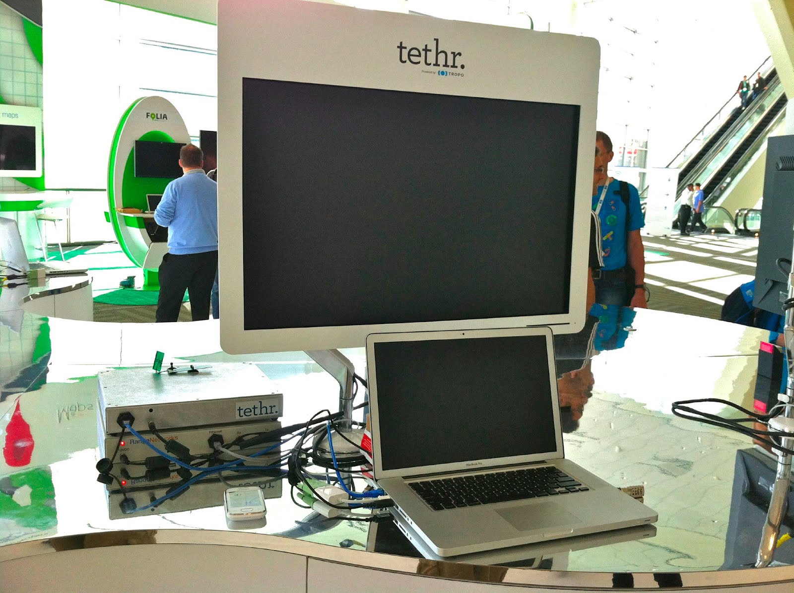 Tethr/Tropo demo at Google I/O 2012